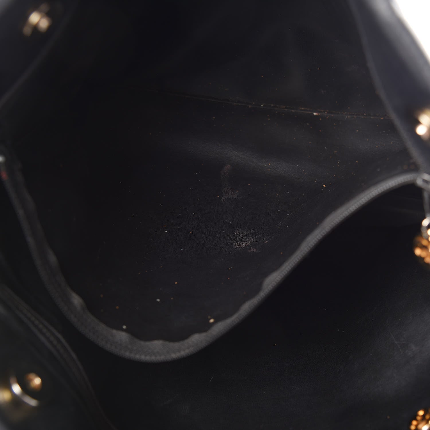 Chanel Calfskin Quilted Large Shoulder Bag Black 9 of 23