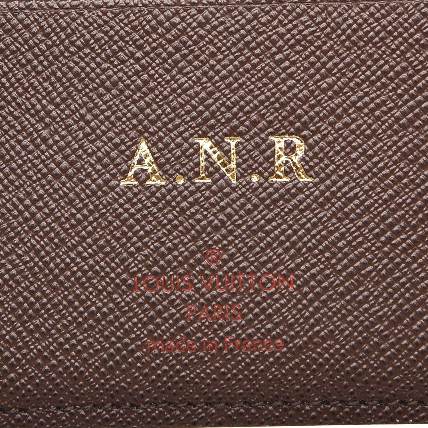 Louis Vuitton Damier Ebene Medium Ring Agenda Cover 5 of 7