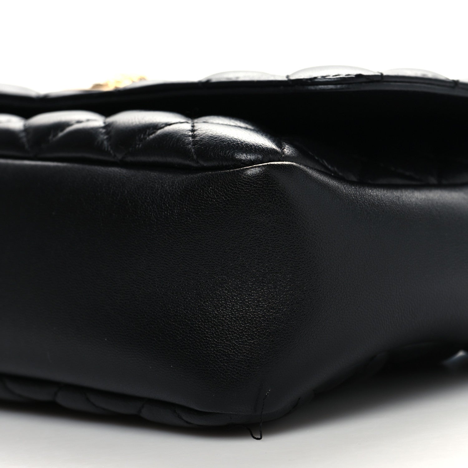 Versace Nappa Quilted La Medusa Chain Crossbody Black 9 of 10