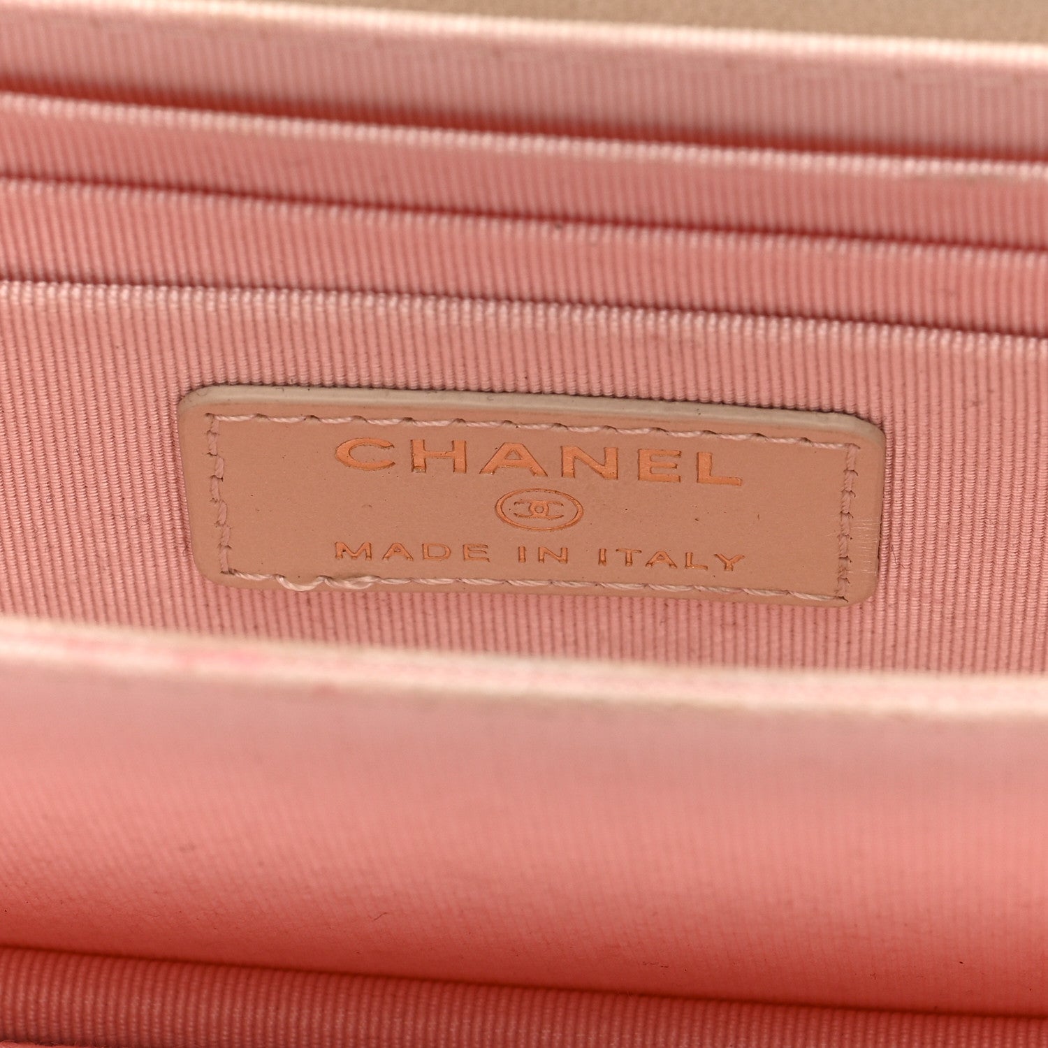 Chanel Iridescent Lambskin Quilted Mini Wallet On Chain WOC Ivory 6 of 9
