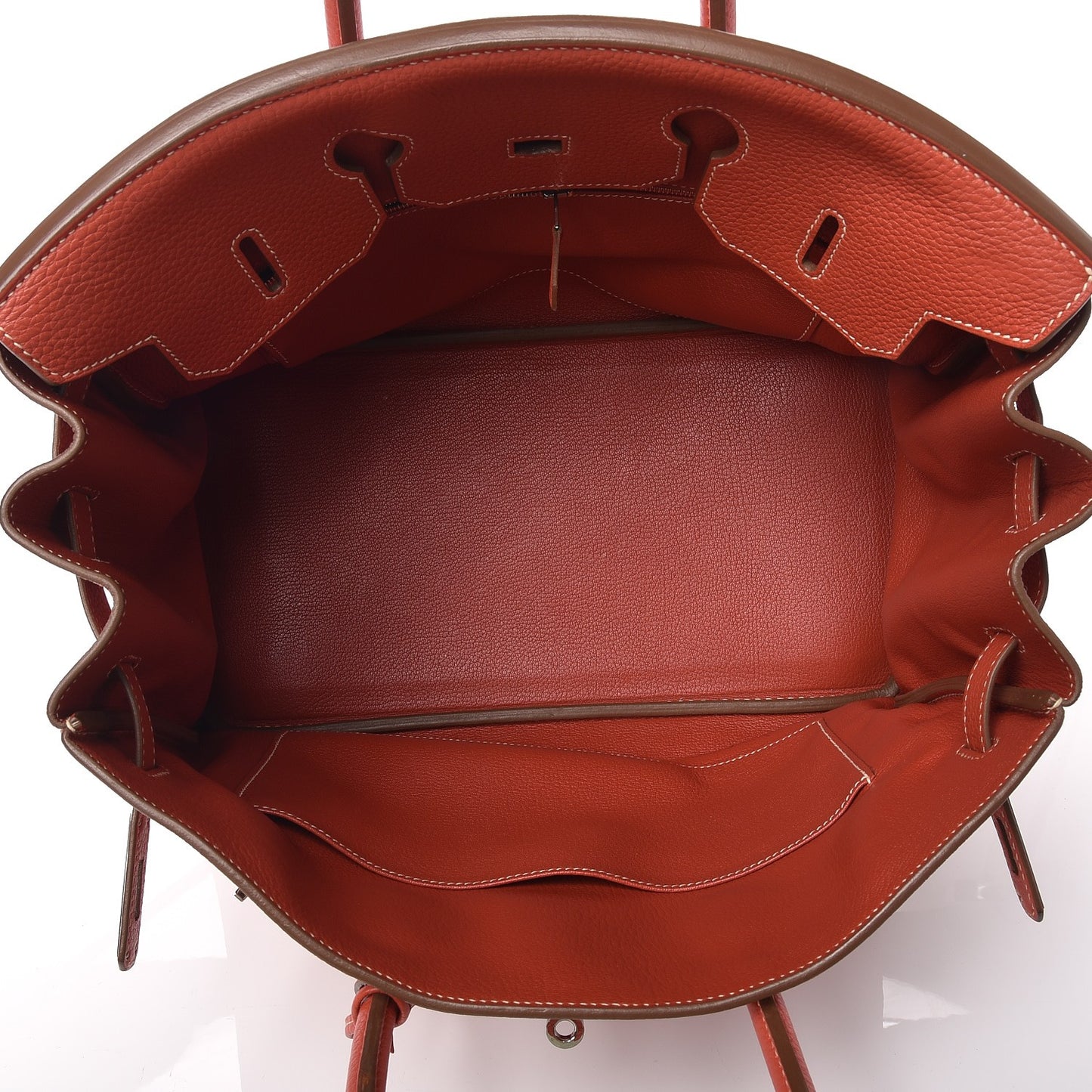 Taurillon Clemence Birkin 35 Sanguine