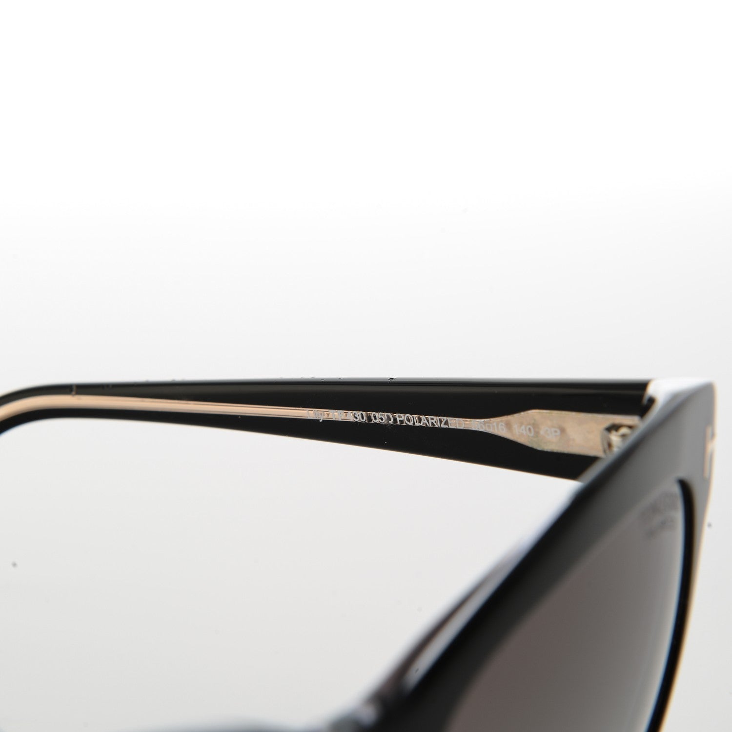 Tom Ford Polarized Lily Sunglasses TF430 Black 5 of 12