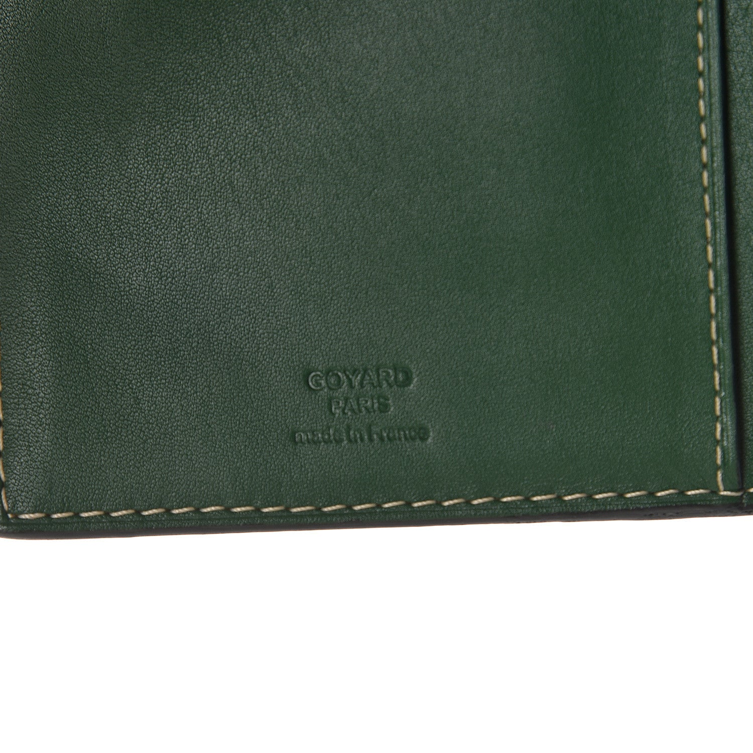 Goyard Goyardine Pocket Organizer Wallet Green 5 of 5