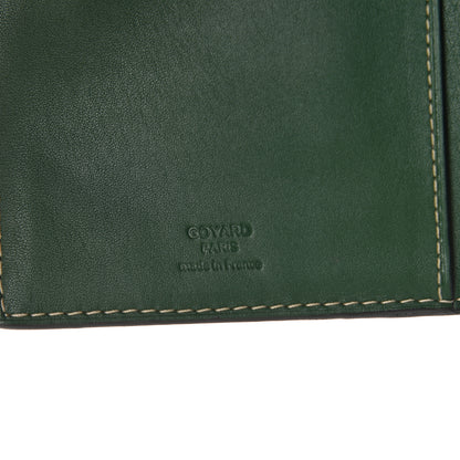 Goyard Goyardine Pocket Organizer Wallet Green 5 of 5