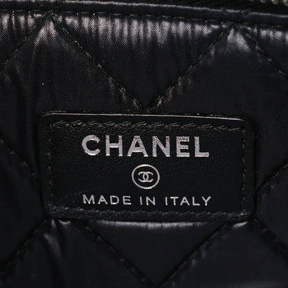 Chanel Caviar Studded Medium Deauville Pouch Black 6 of 11