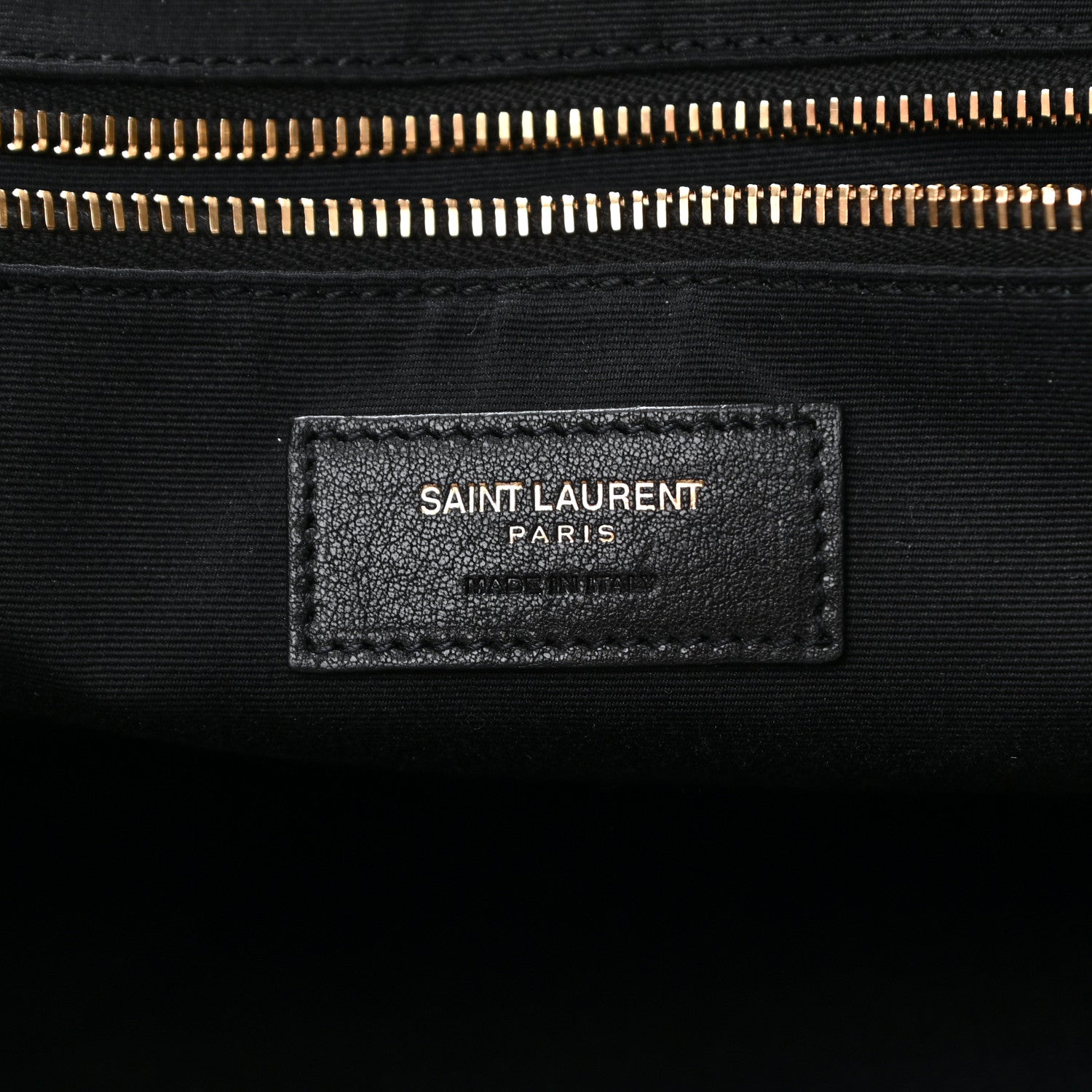 Saint Laurent Canvas Calfskin Leopard Print Rive Gauche Noe Tote Natural Black 6 of 13
