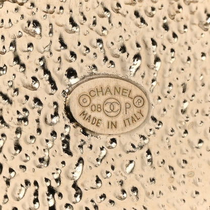 Chanel Logo Button Brooch Gold 3 of 5