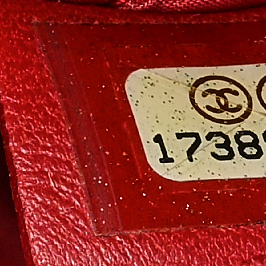 Chanel Lambskin Quilted Small Hobo Red 7 of 10