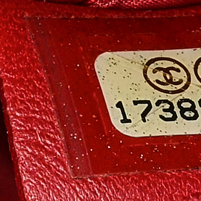 Chanel Lambskin Quilted Small Hobo Red 7 of 10