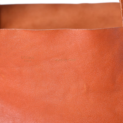 Celine Calfskin Large Horizontal Cabas Phantom Orange 8 of 13