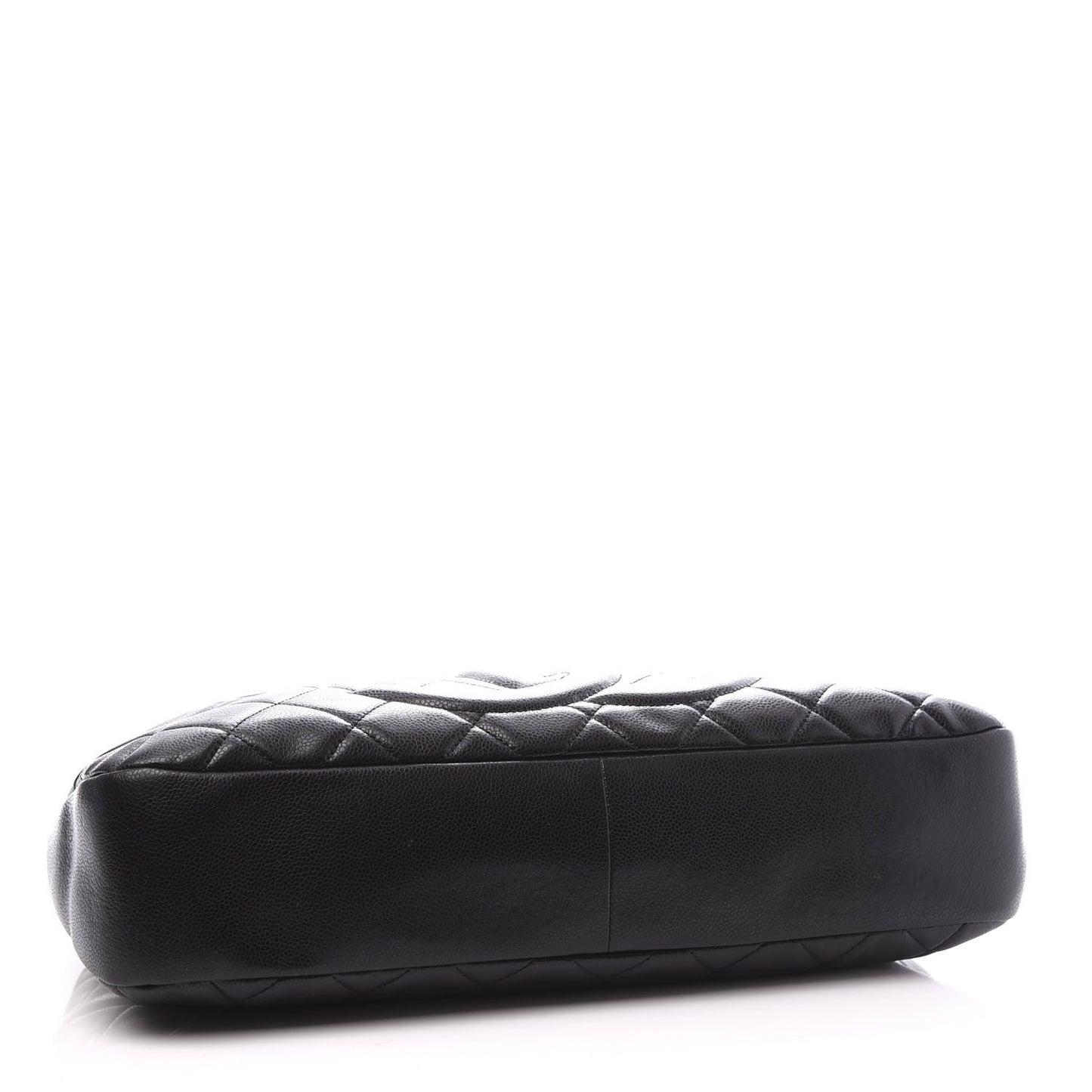 Caviar Quilted Timeless CC Soft Tote Black