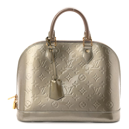 Louis Vuitton Vernis Alma PM Gris Art Deco 1 of 9