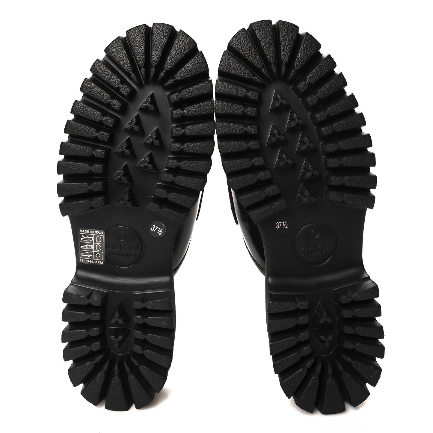 Magnum Calfskin Womens Horsebit Platform Mules 37.5 Black