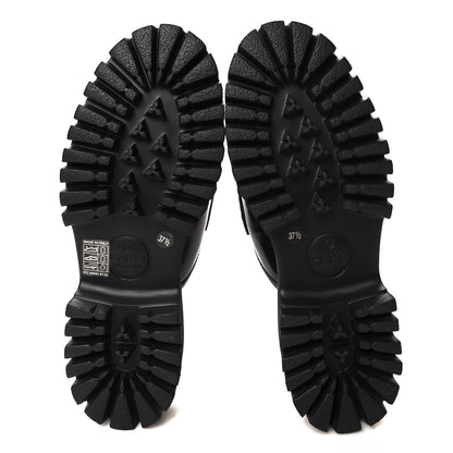 Gucci Magnum Calfskin Womens Horsebit Platform Mules 37.5 Black 5 of 9