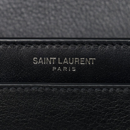 Saint Laurent Calfskin Stars and Hearts Medium Monogram Sunset Black 5 of 10