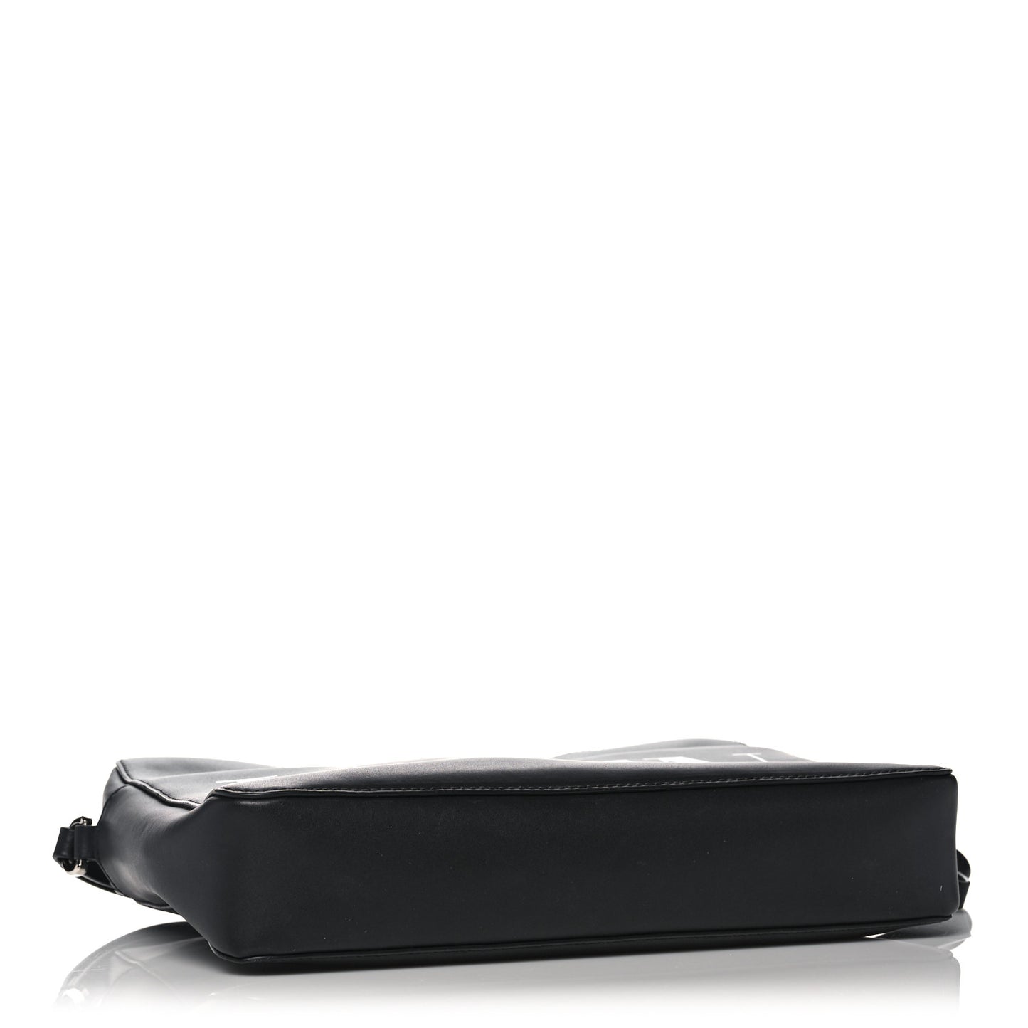 Calfskin VLTN Zip Pouch Black
