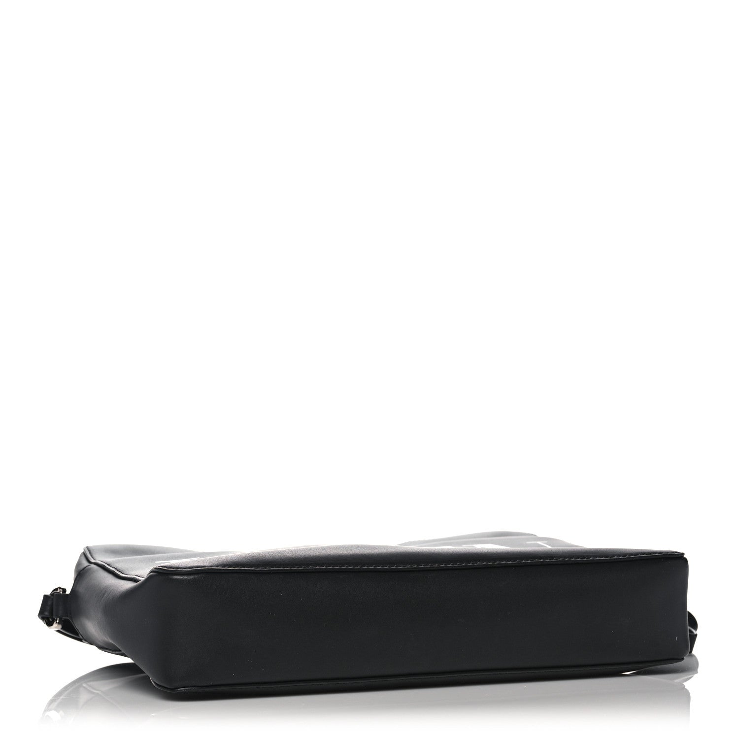 Valentino Garavani Calfskin VLTN Zip Pouch Black 4 of 11