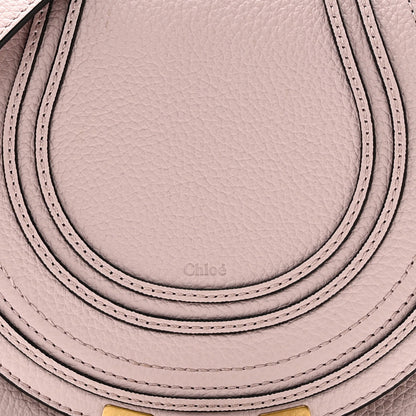 Chloe Calfskin Small Marcie Round Crossbody Bag Misty Lavender 7 of 9