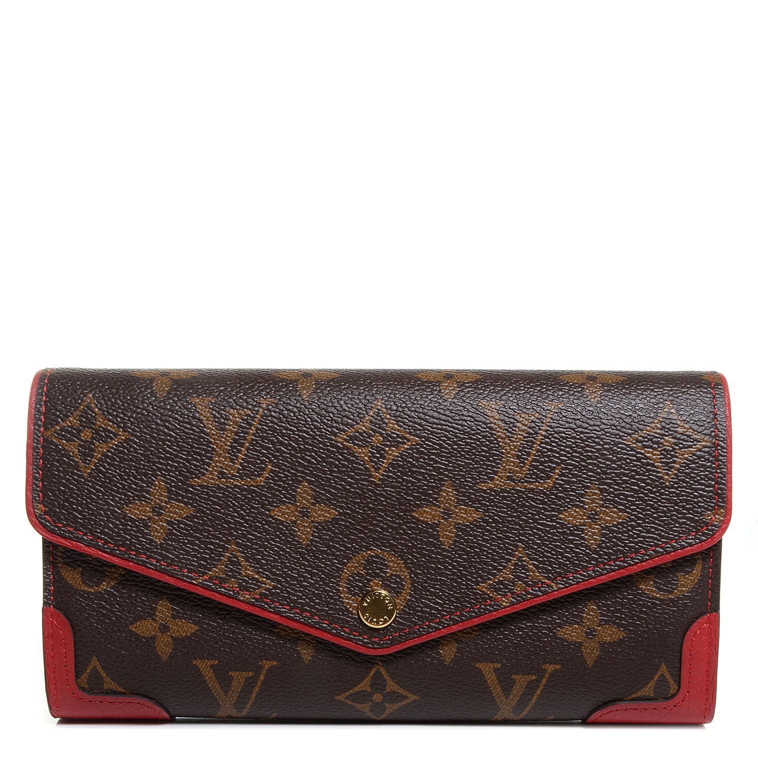 Louis Vuitton Monogram Sarah Retiro Wallet Cherry 1 of 8