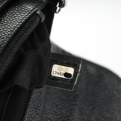 Chanel Caviar Half Moon Wallet On Chain WOC Black 8 of 8