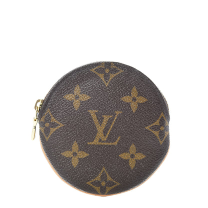 Louis Vuitton Monogram Round Coin Purse 1 of 8