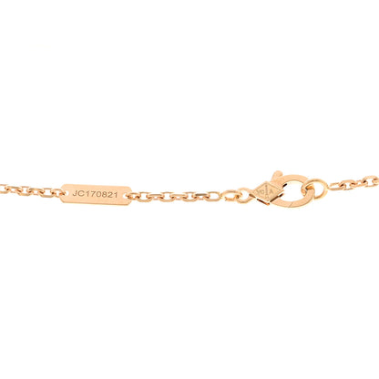 Van Cleef & Arpels 18K Rose Gold Gray Mother of Pearl Magic Alhambra Long Necklace 4 of 6