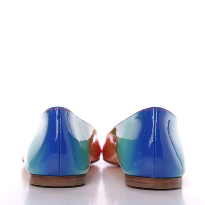 Christian Louboutin Patent Rainbow Ballalla Flats 36.5 Multicolor 9 of 10