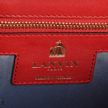 Lanvin Calfskin Small Jiji Crossbody Bag Red 7 of 8