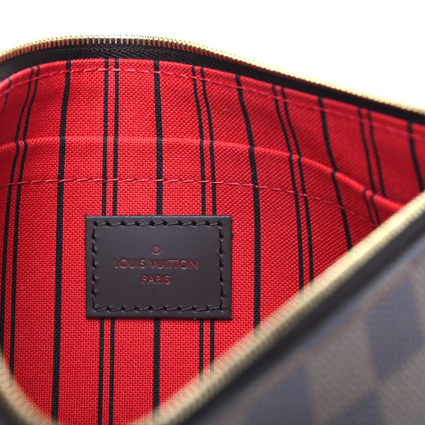 Damier Ebene Neverfull MM GM Pochette