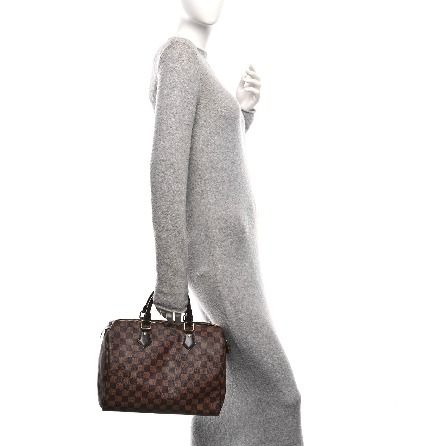 Louis Vuitton Damier Ebene Speedy 30 2 of 12