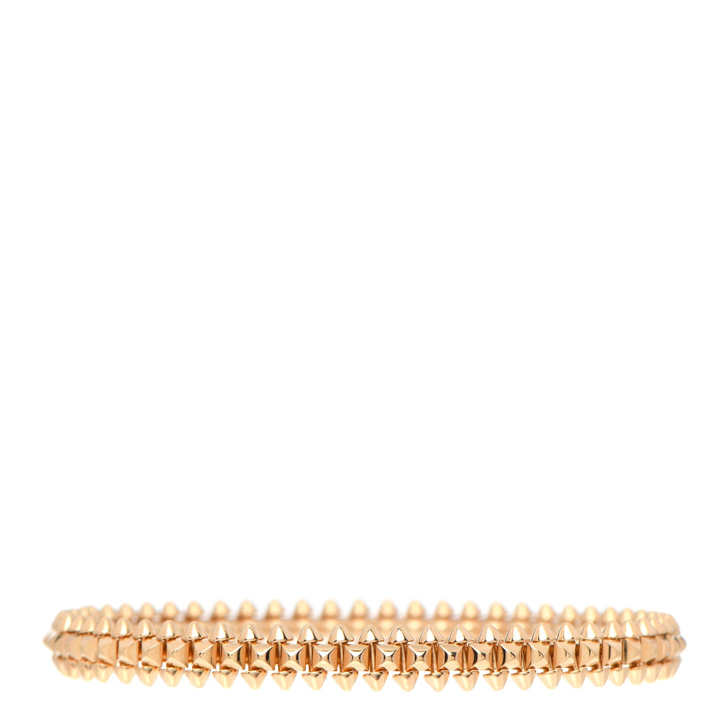 18K Pink Gold Small Clash De Cartier Bracelet 16