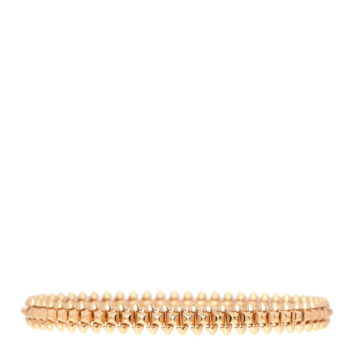 Cartier 18K Pink Gold Small Clash De Cartier Bracelet 16 1 of 7