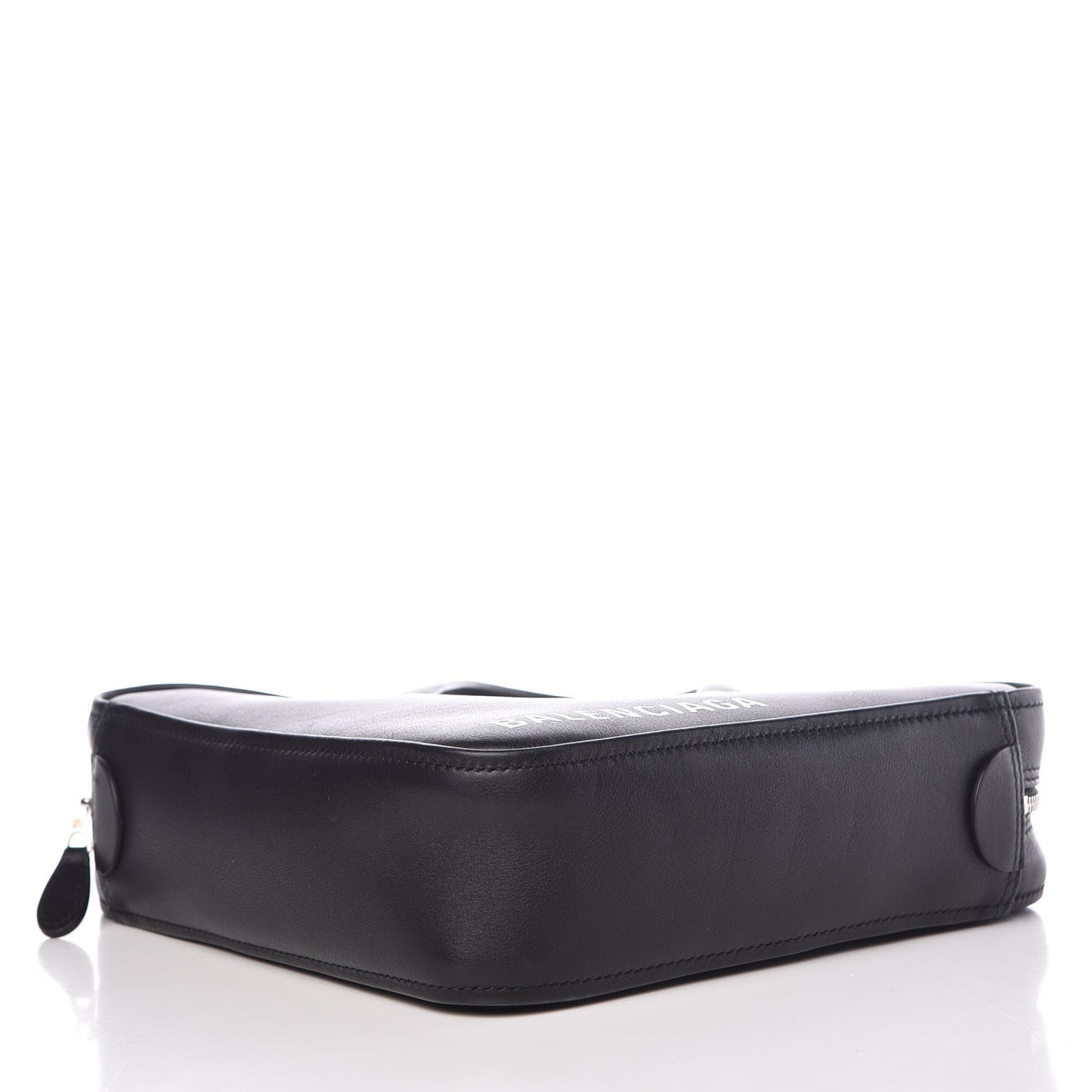 Calfskin XS Triangle Chain Duffle Black