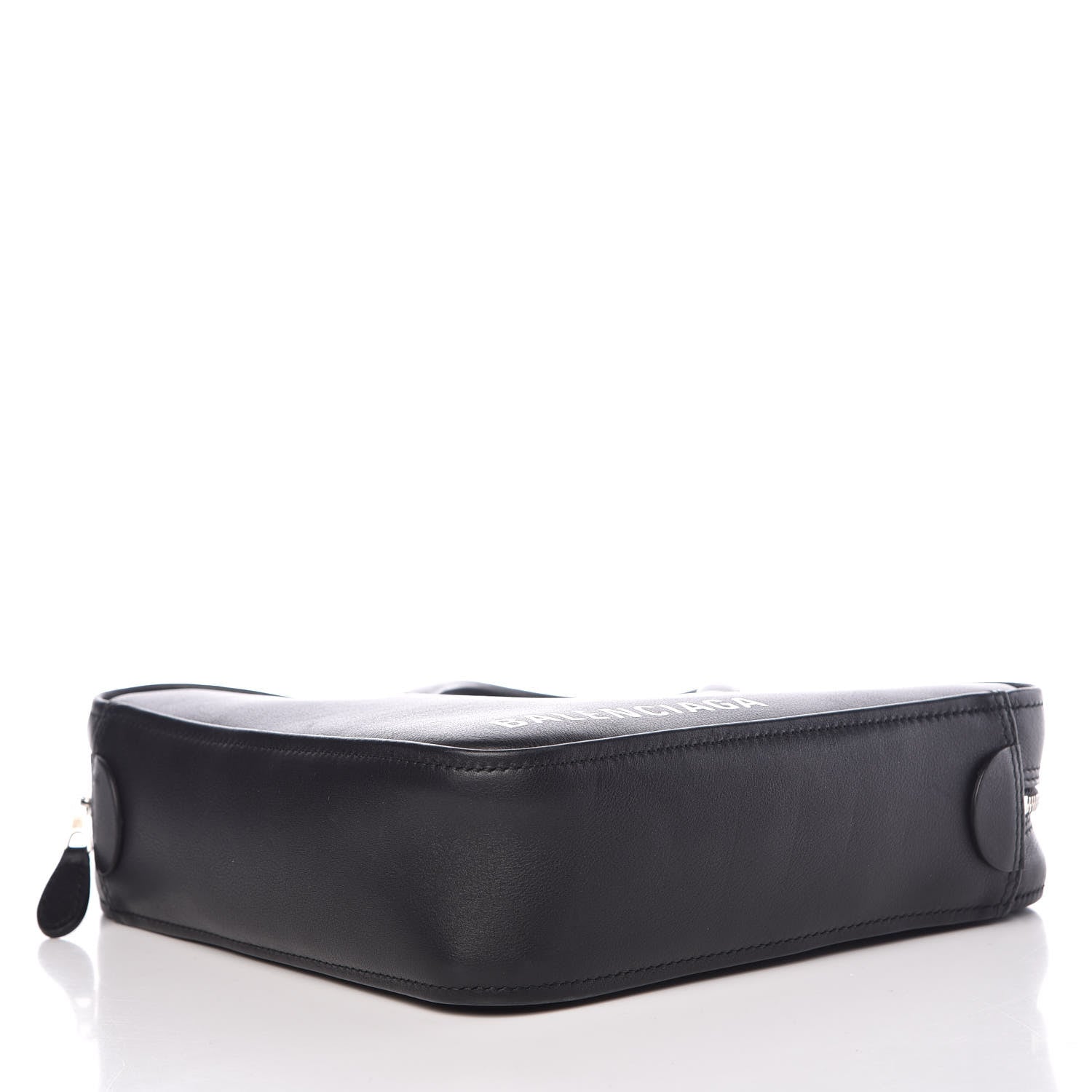 Balenciaga Calfskin XS Triangle Chain Duffle Black 4 of 7