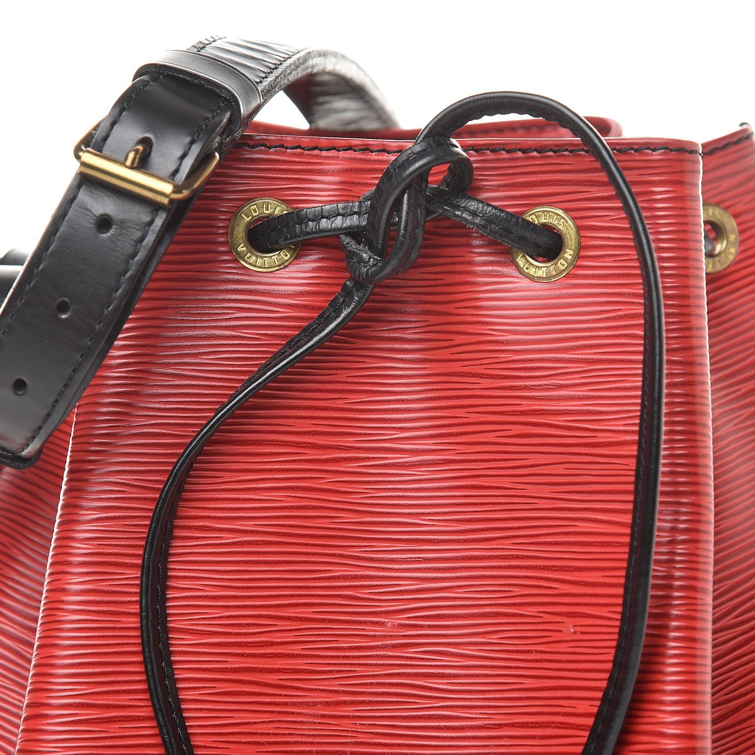 Louis Vuitton Epi Petit Noe Red Black 8 of 19