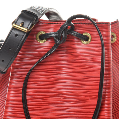 Louis Vuitton Epi Petit Noe Red Black 8 of 19