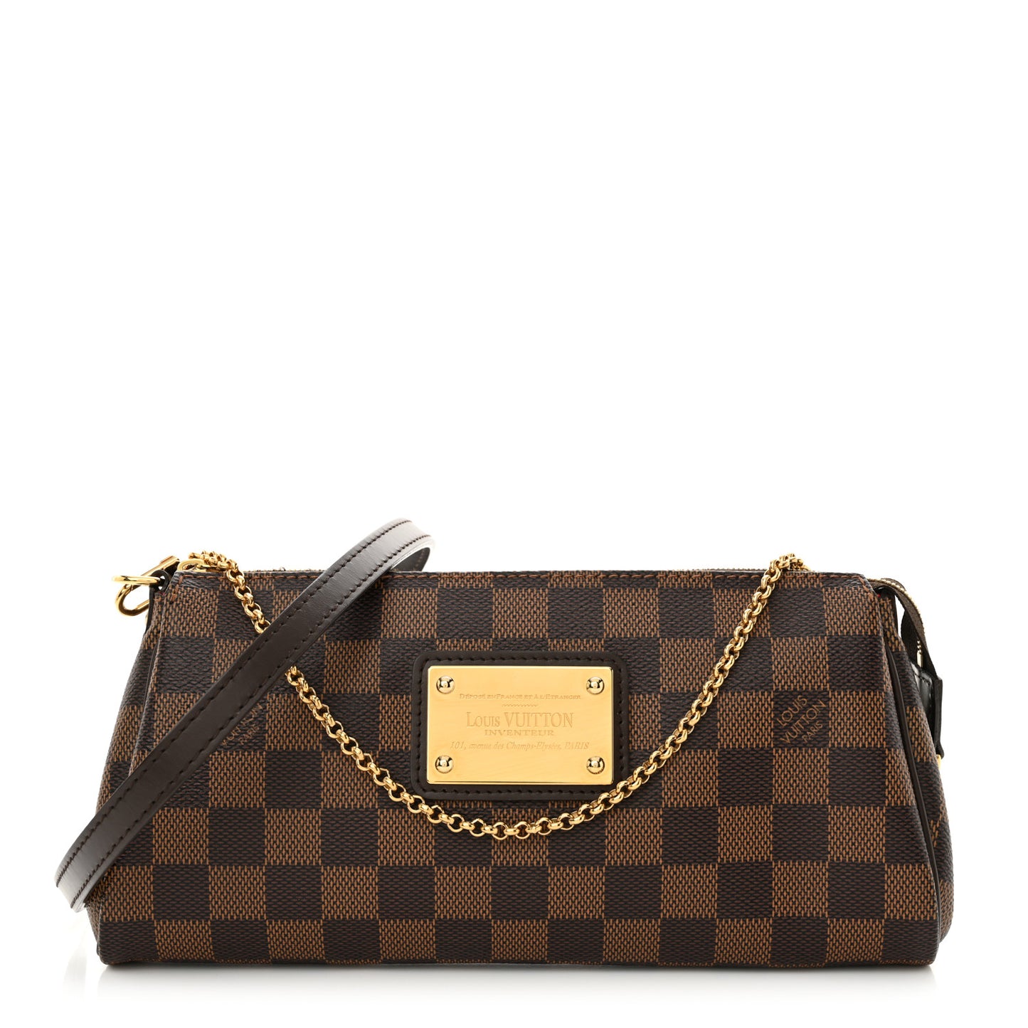 Damier Ebene Eva Clutch