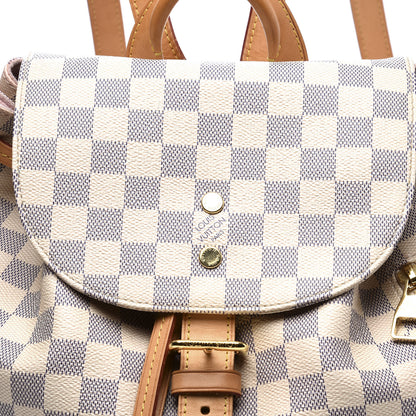 Louis Vuitton Damier Azur Sperone Backpack 13 of 13