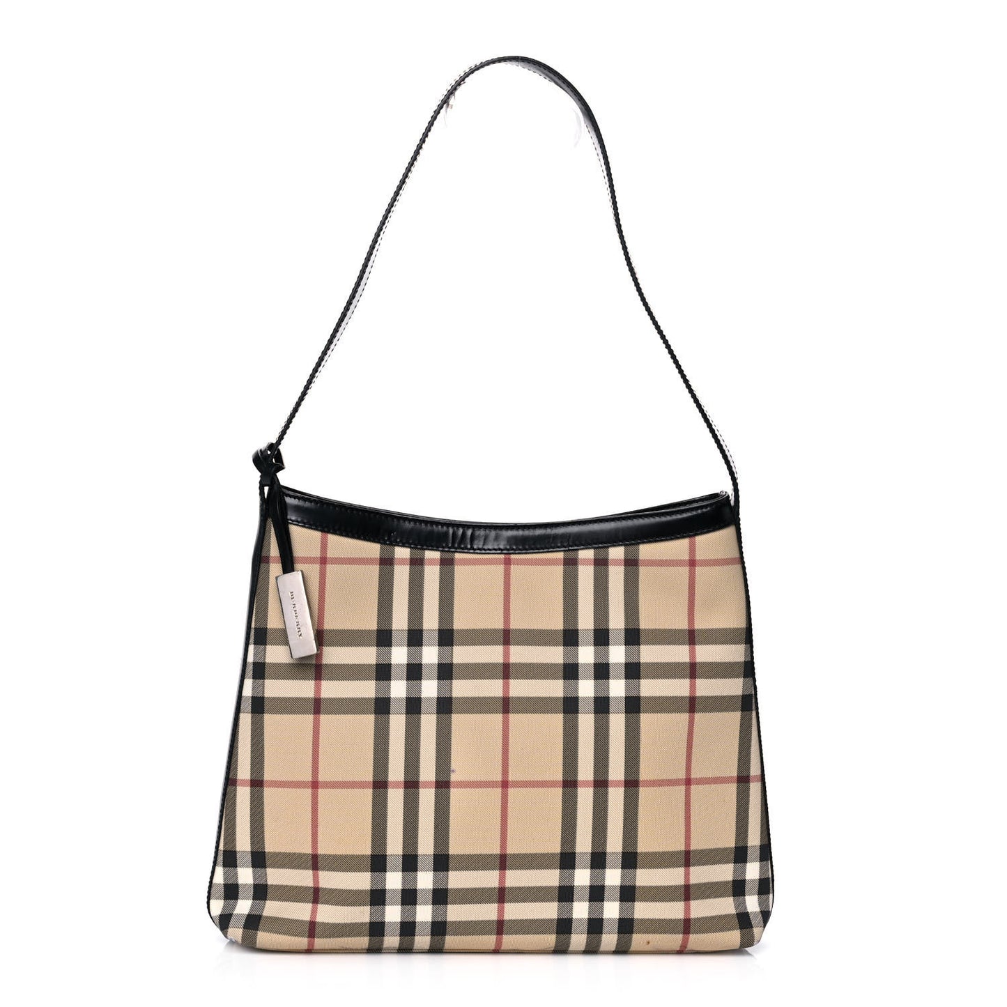 Vintage Check Shoulder Bag Black
