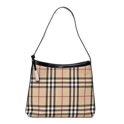Burberry Vintage Check Shoulder Bag Black 1 of 15