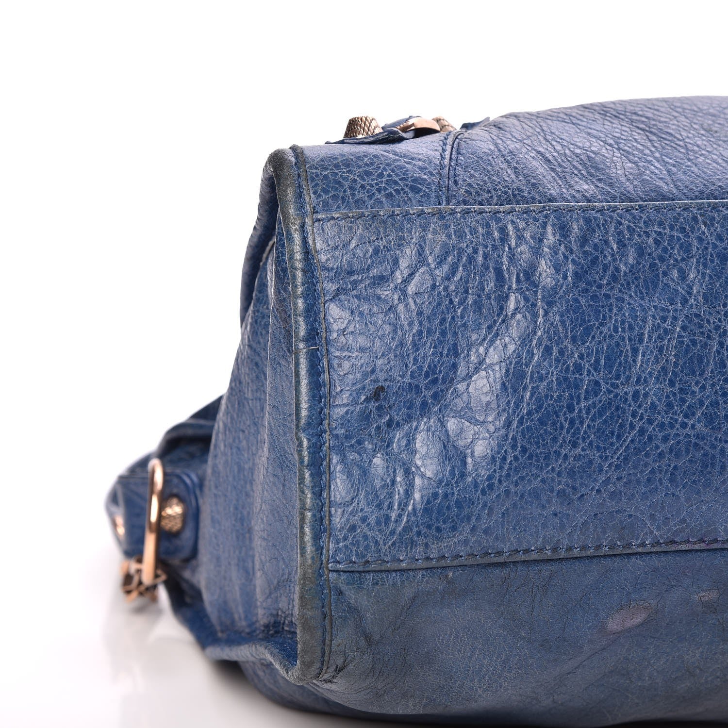 Balenciaga Agneau Giant 12 Rose Gold Hardware City Bleu Cobalt Bleu Electric 11 of 12