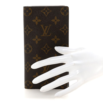 Louis Vuitton Monogram Porte Valeurs Checkbook Wallet 2 of 6