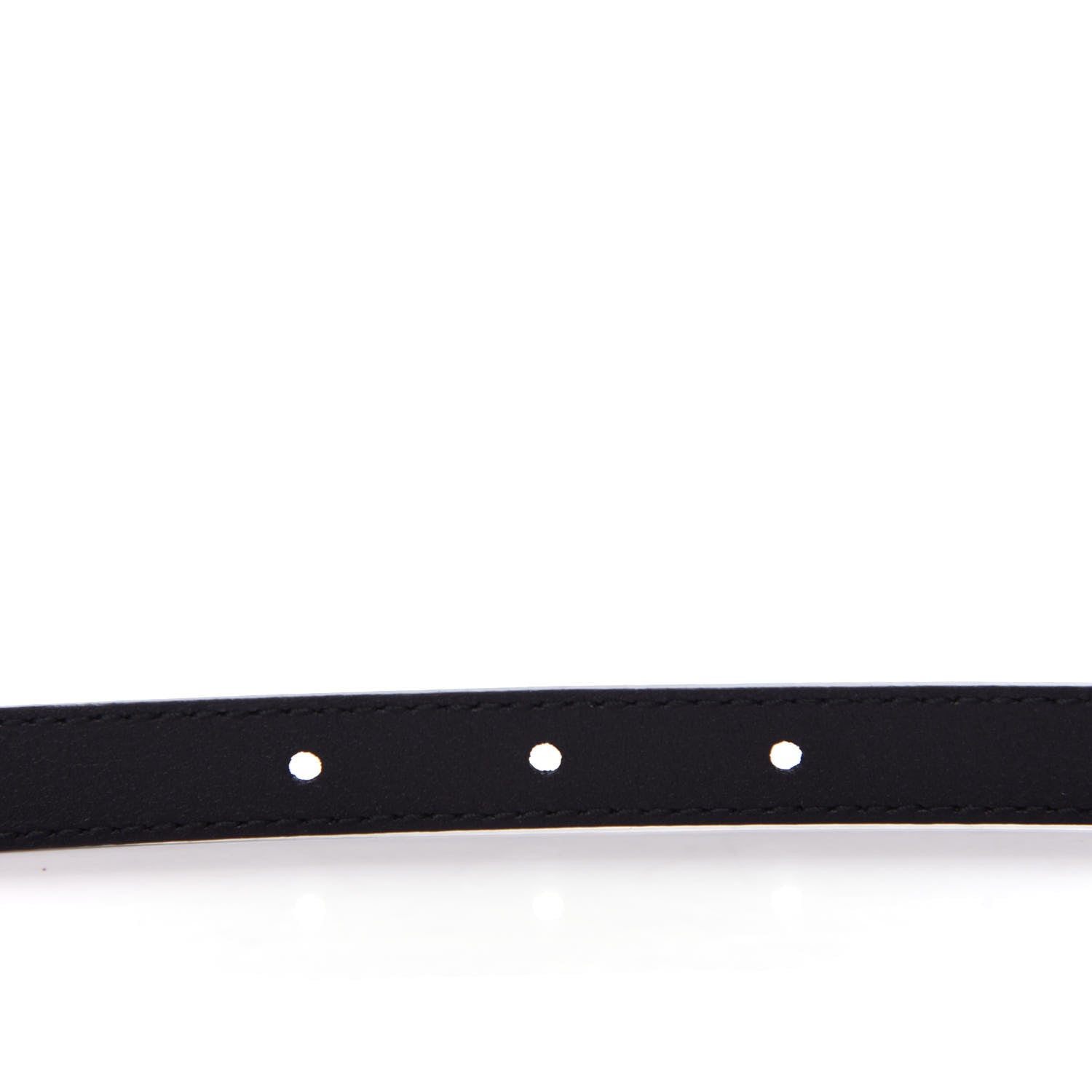 Gucci Skipper Calfskin Logo 15mm Belt 90 36 Black 4 of 5