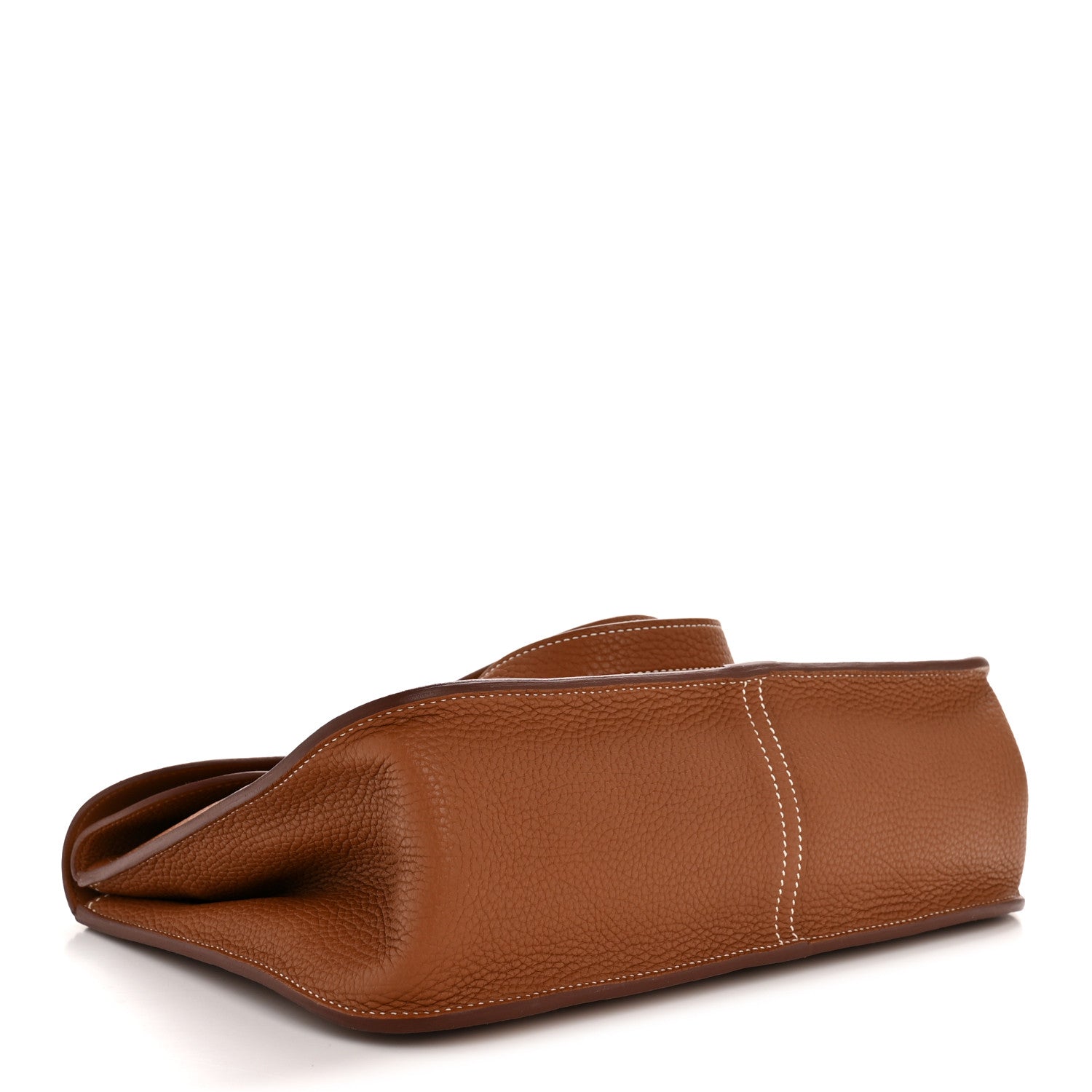 Hermes Taurillon Clemence Halzan 31 Gold 7 of 23