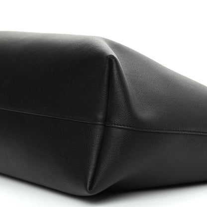 Saint Laurent Calfskin Large Shopping Tote Black 10 of 10