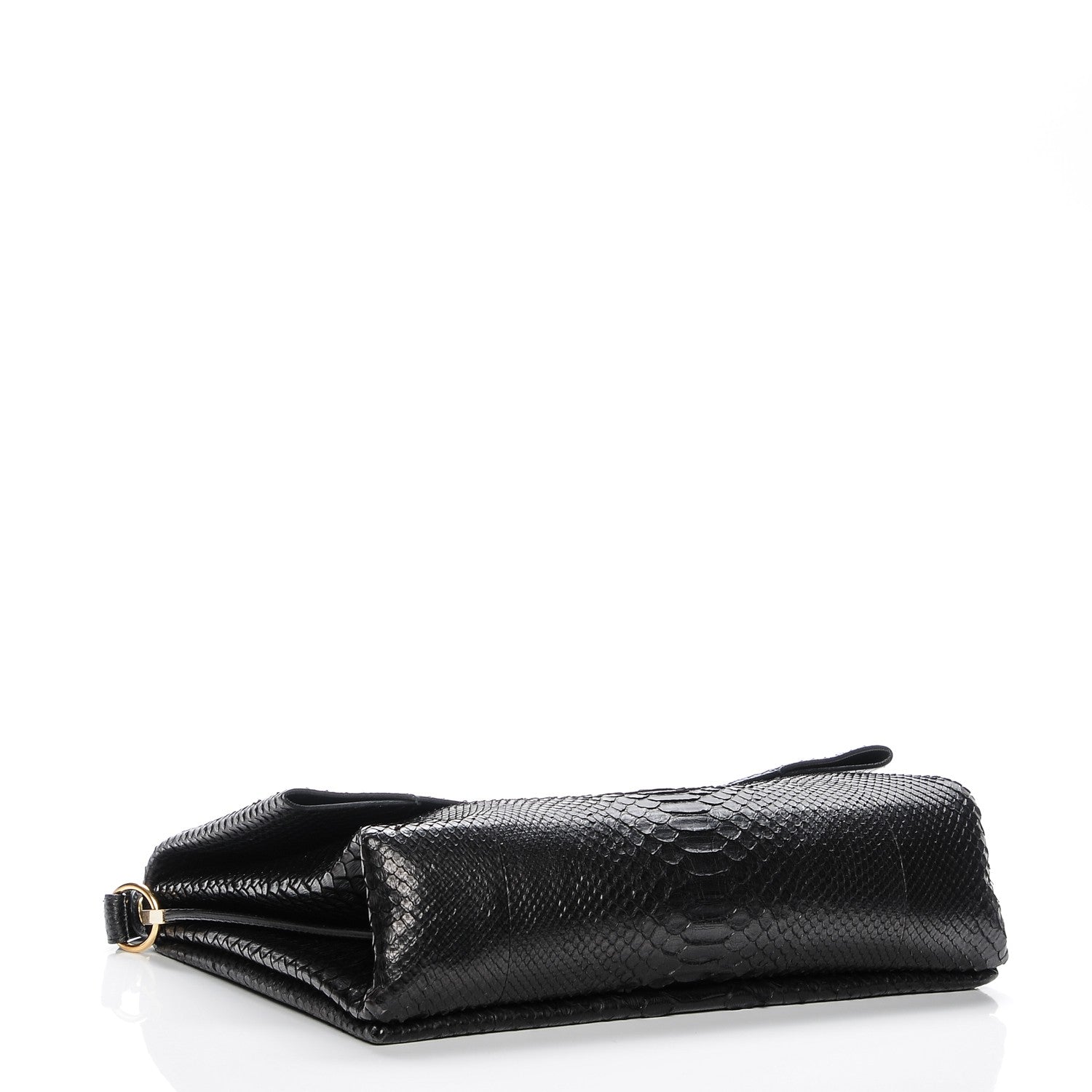 Celine Python Blade Flap Black 4 of 8