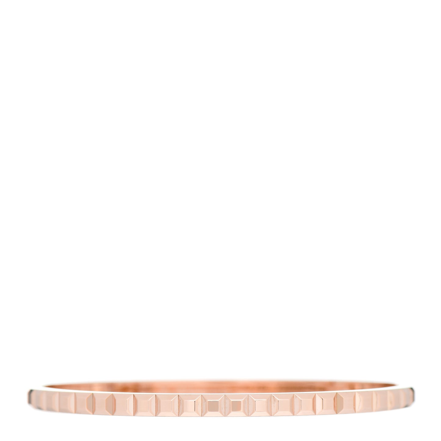 18K Pink Gold Quatre Clou de Paris Small Bangle Bracelet 16