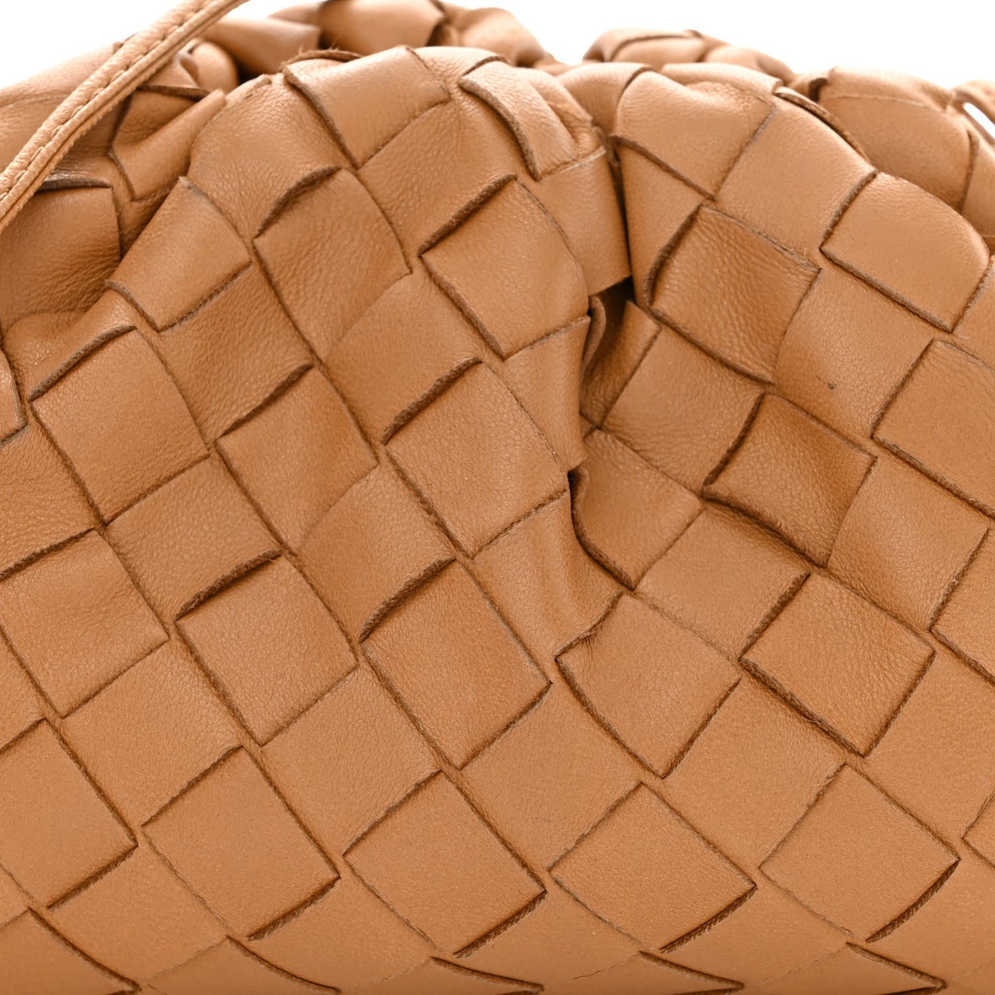 Nappa Intrecciato The Mini Pouch Carmel