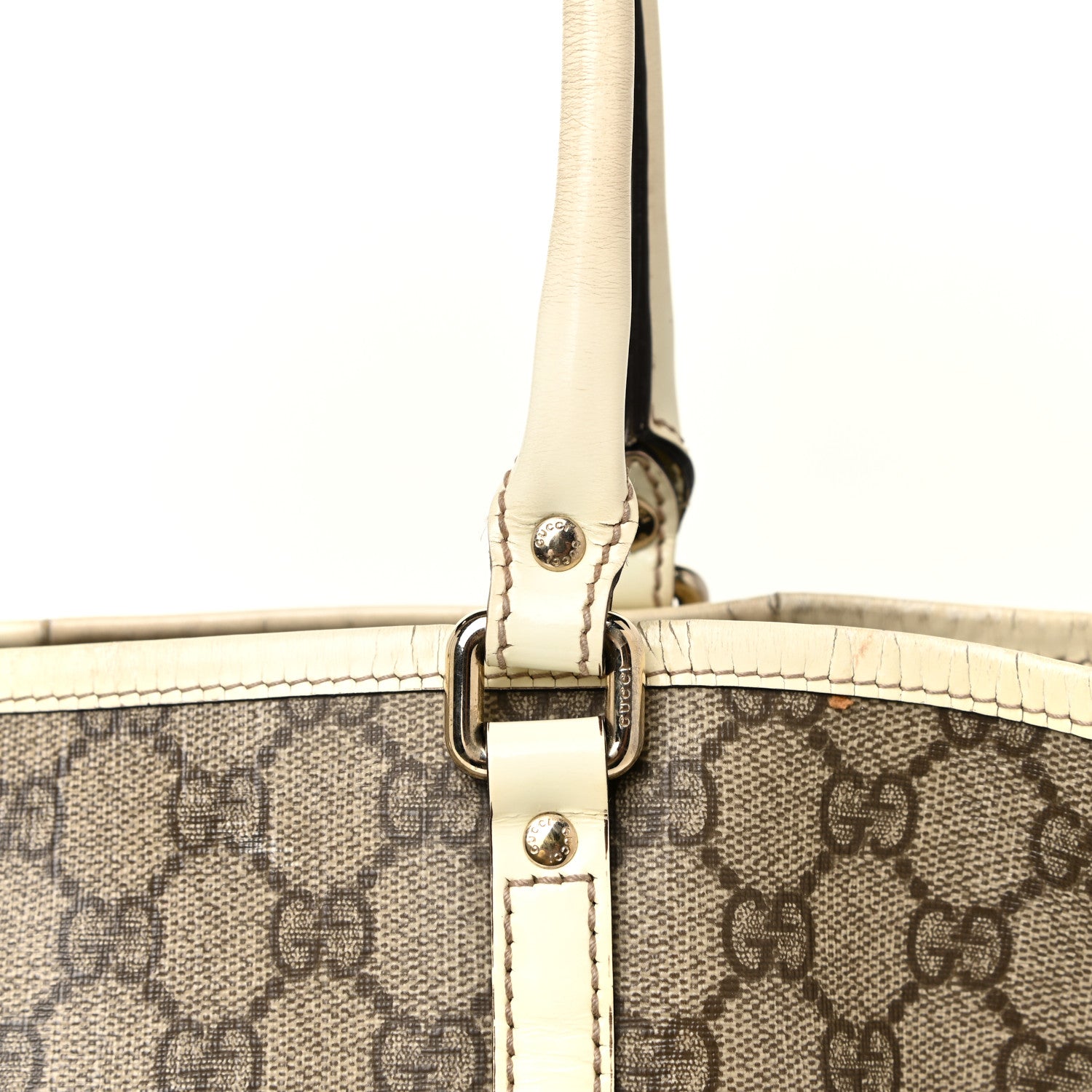 Gucci GG Plus Monogram Medium Joy Tote Off White 26 of 40