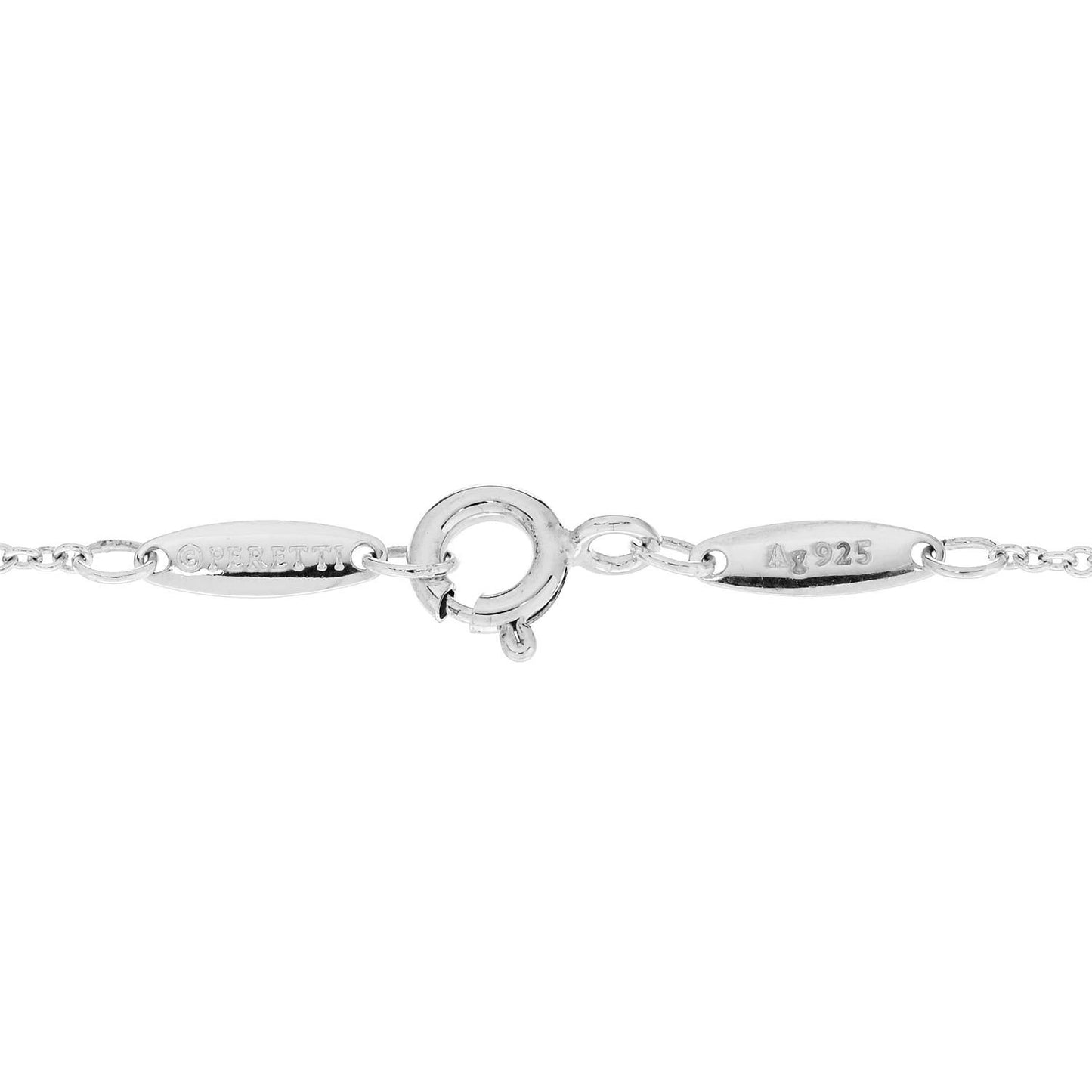 Sterling Silver Diamond .05ct Elsa Peretti Diamonds by the Yard Bracelet
